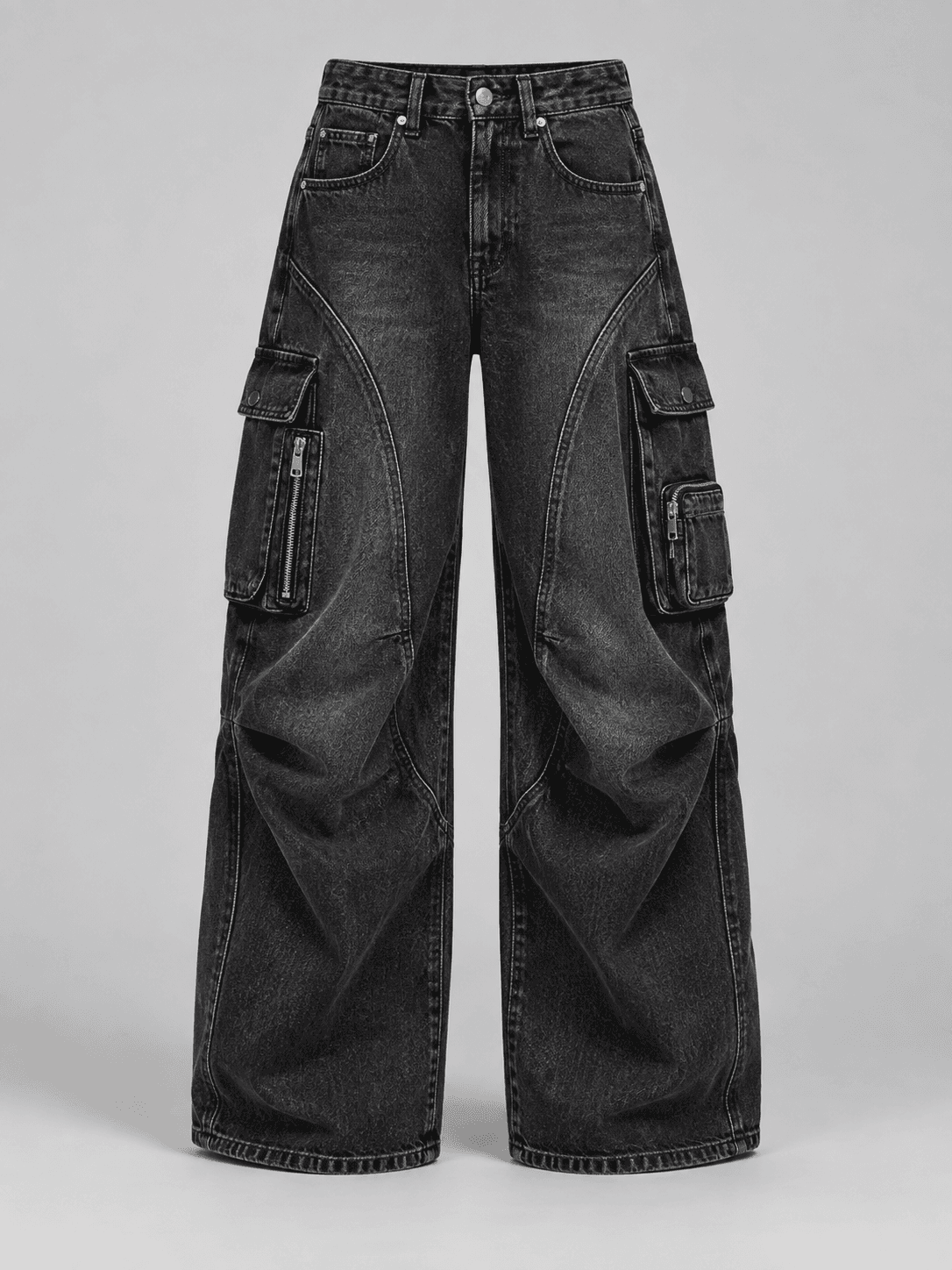 Circuit Draped Cargo, Draped Cargo Denim Cargo