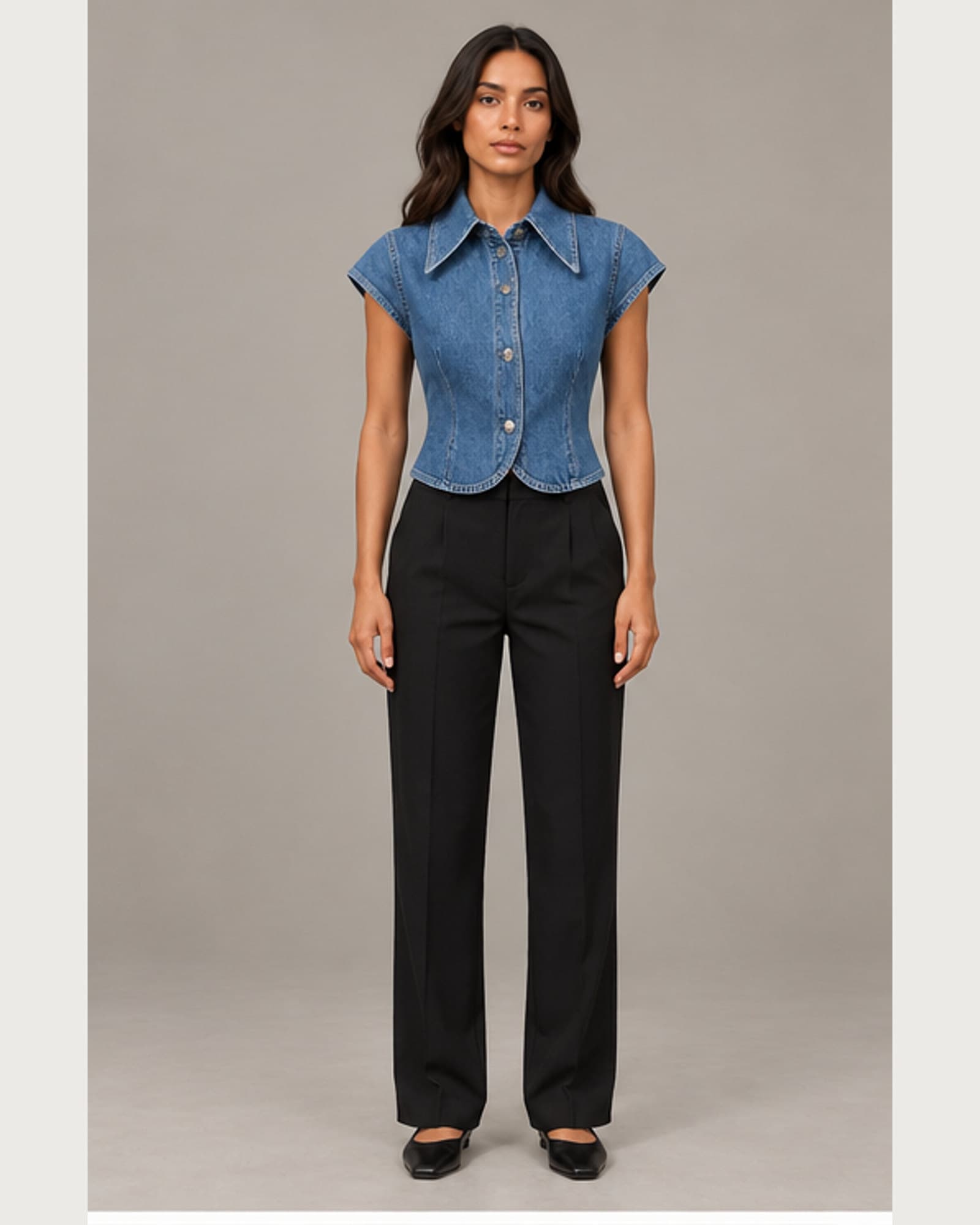 Echo Cropped Shirt