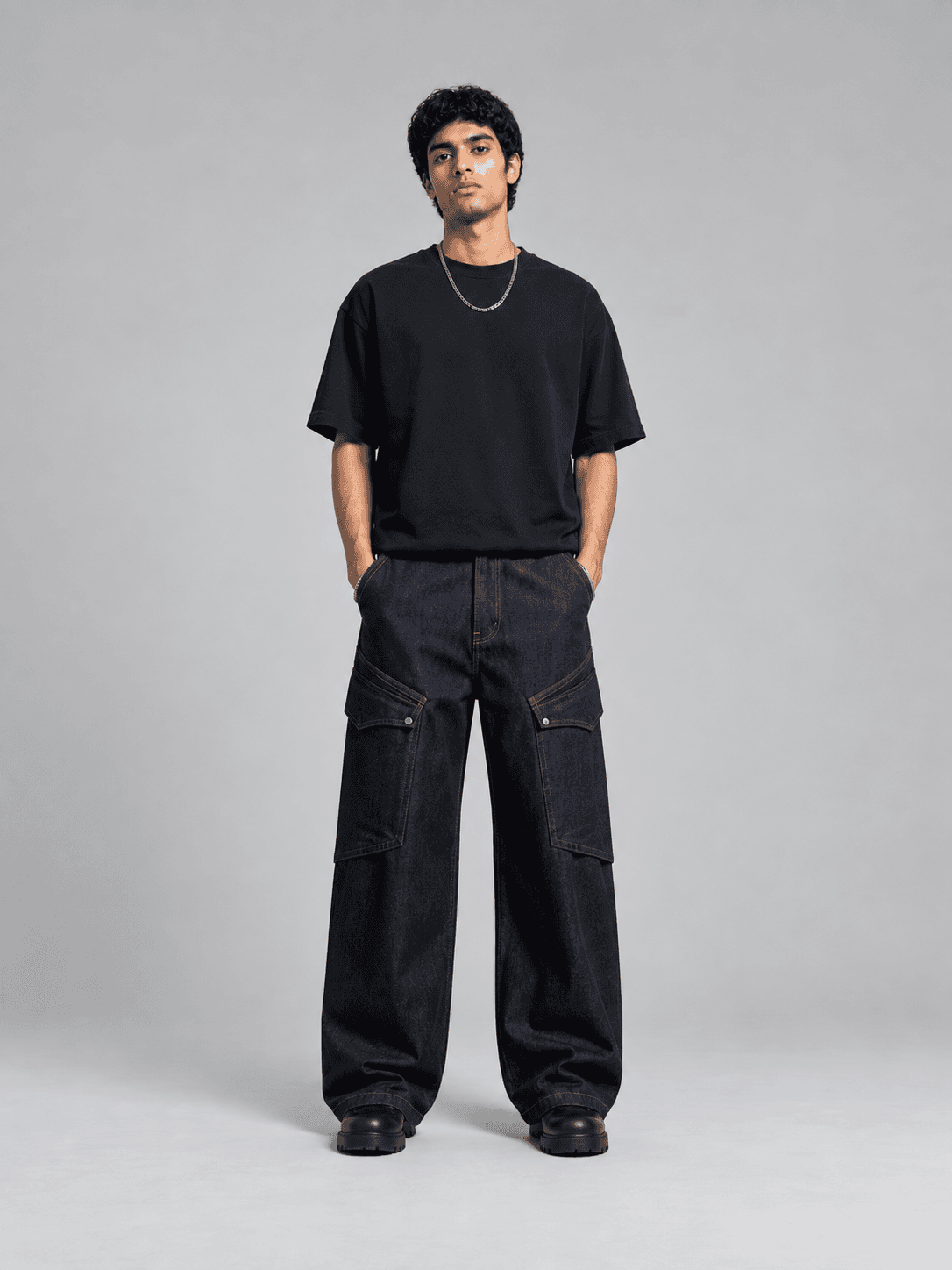 Atlas Utility Cargo, Wide Cargo Denim Cargo