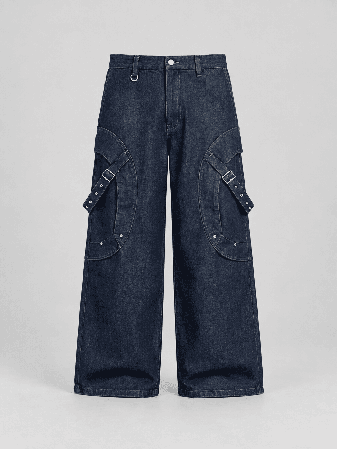 Gridline Cargo, Wide Cargo Denim Cargo