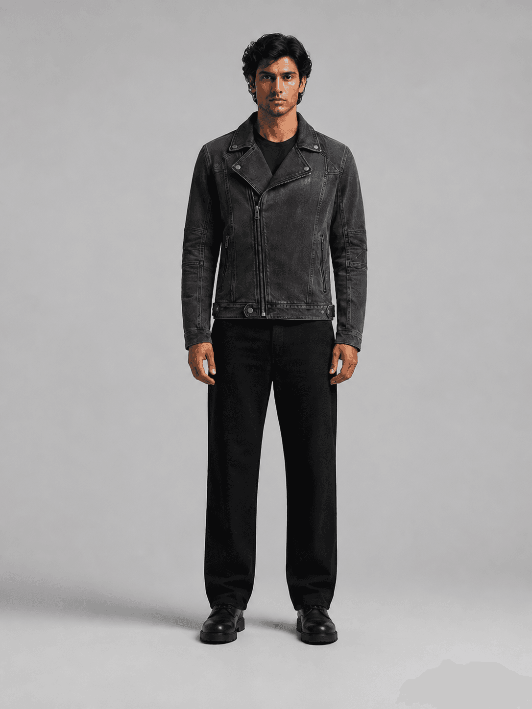 Relay Moto Jacket, Moto Fit Denim Jacket