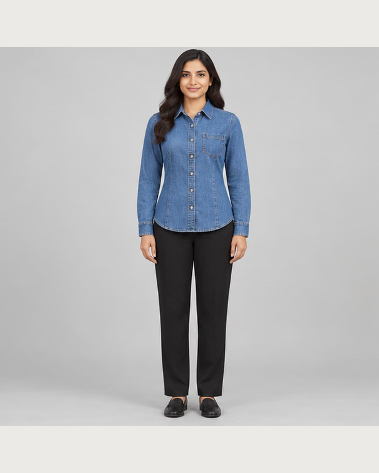 Oxford Denim Shirt