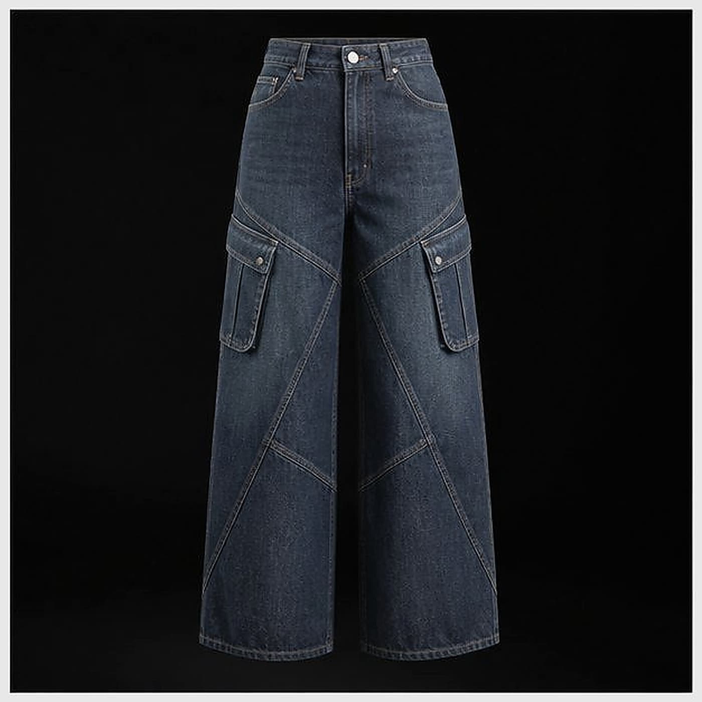 Prism Sand Cargo, Wide Cargo Denim Cargo