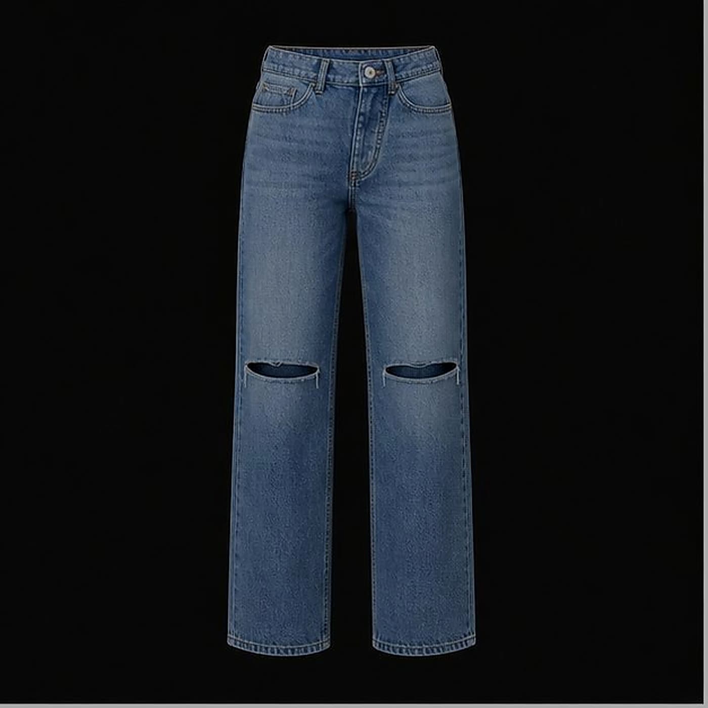Rift Ink Straight, Relaxed Straight Jeans