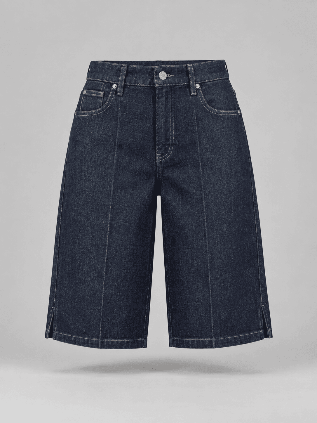 Rift Tailored Jort, Tailored Longline Denim Shorts