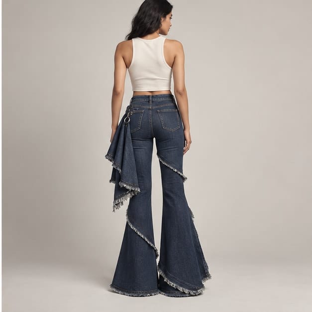 Reliquary Spiral Jean — Back view