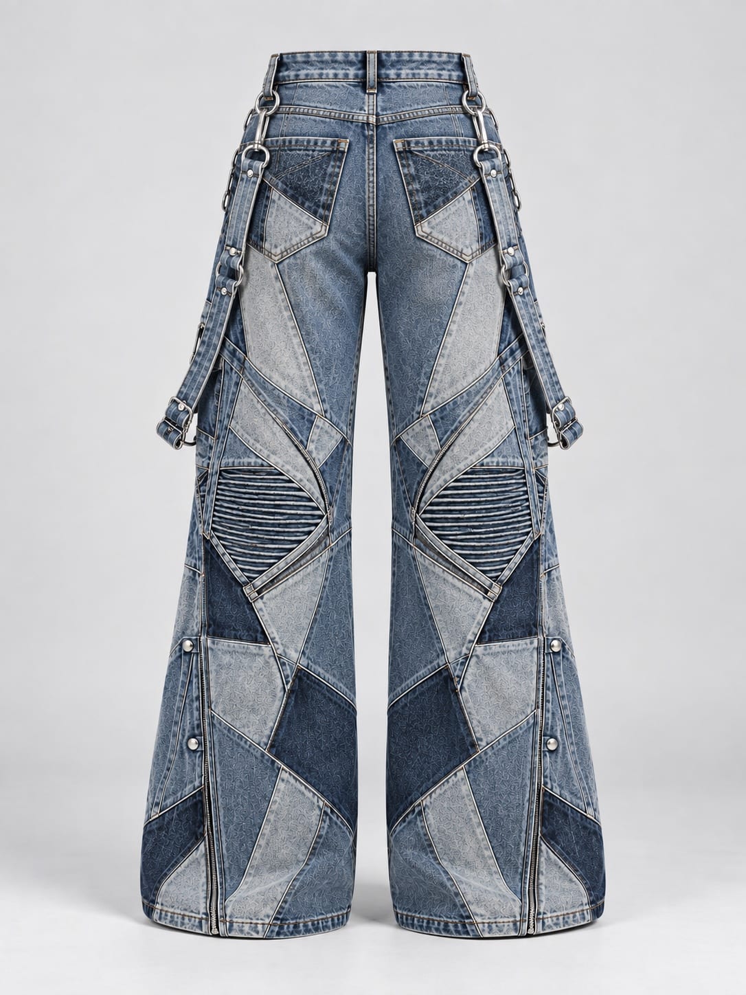 Mosaic Harness Jean — Back view