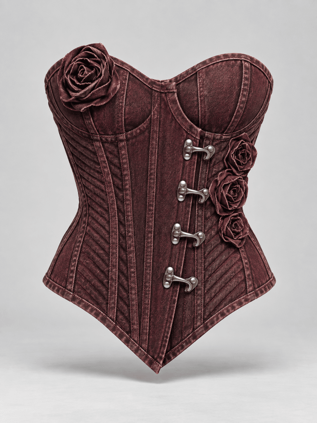 Rosette Armour Bustier — Front view