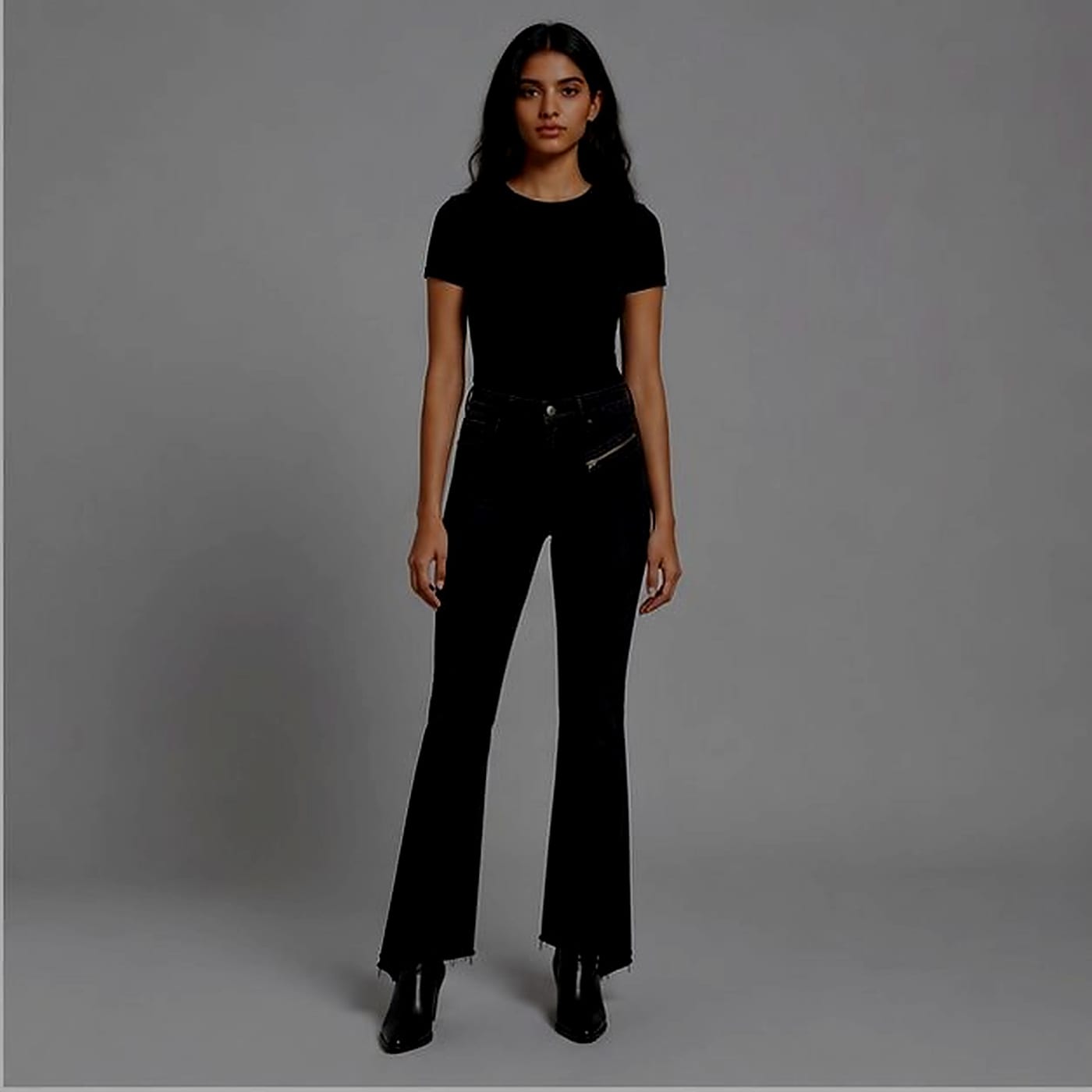 Eclipse Resin Bootcut — Front view