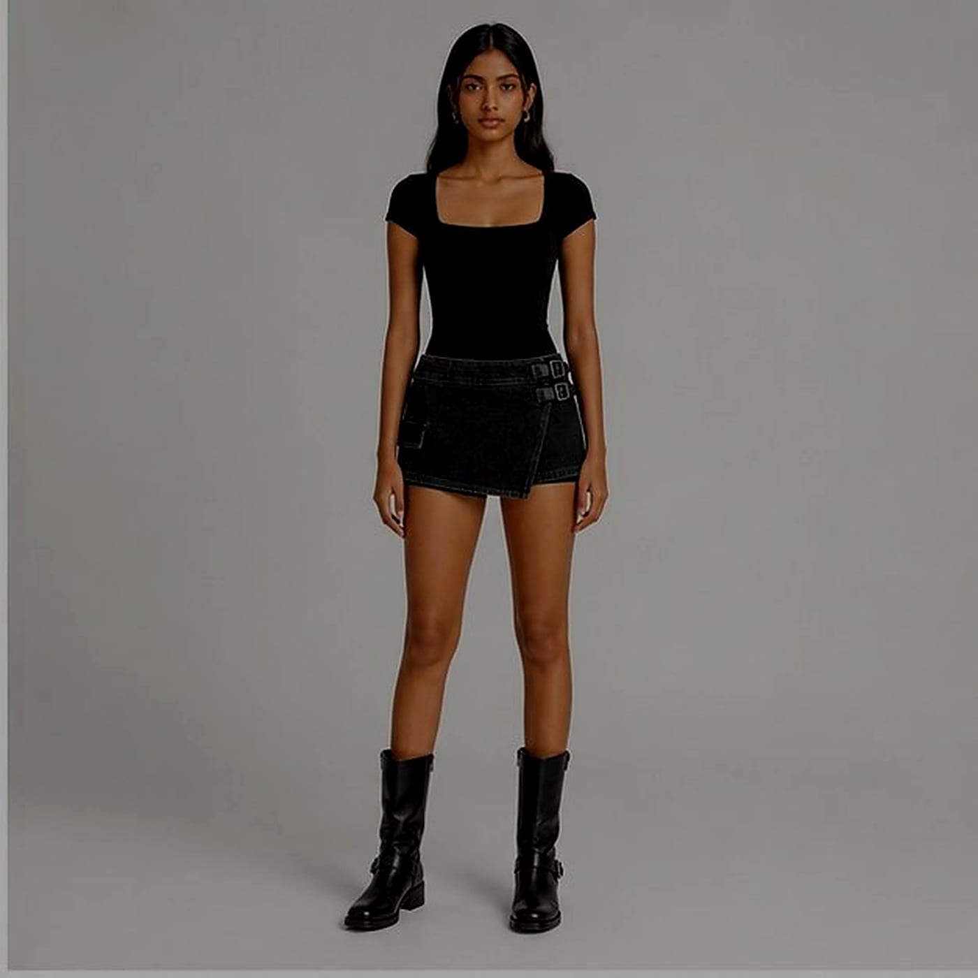 Frame Resin Skort — Front view