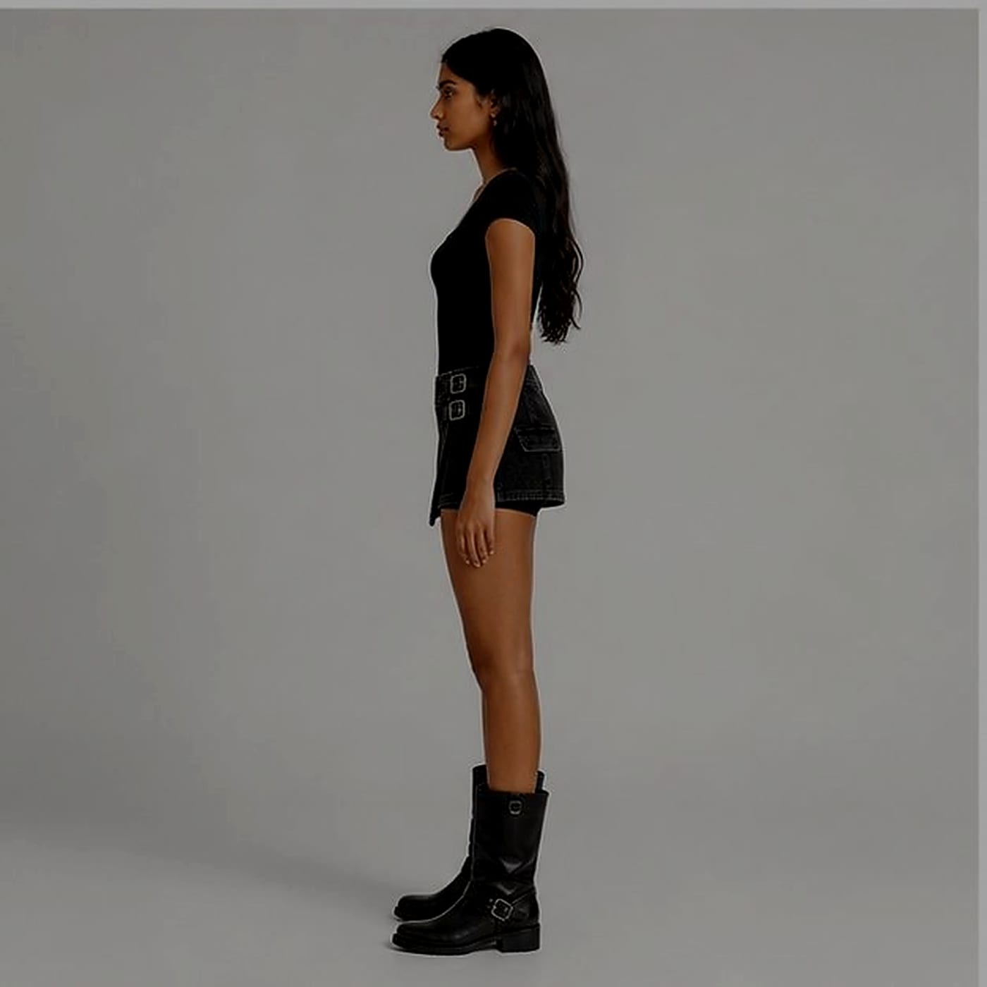 Frame Resin Skort — Side view
