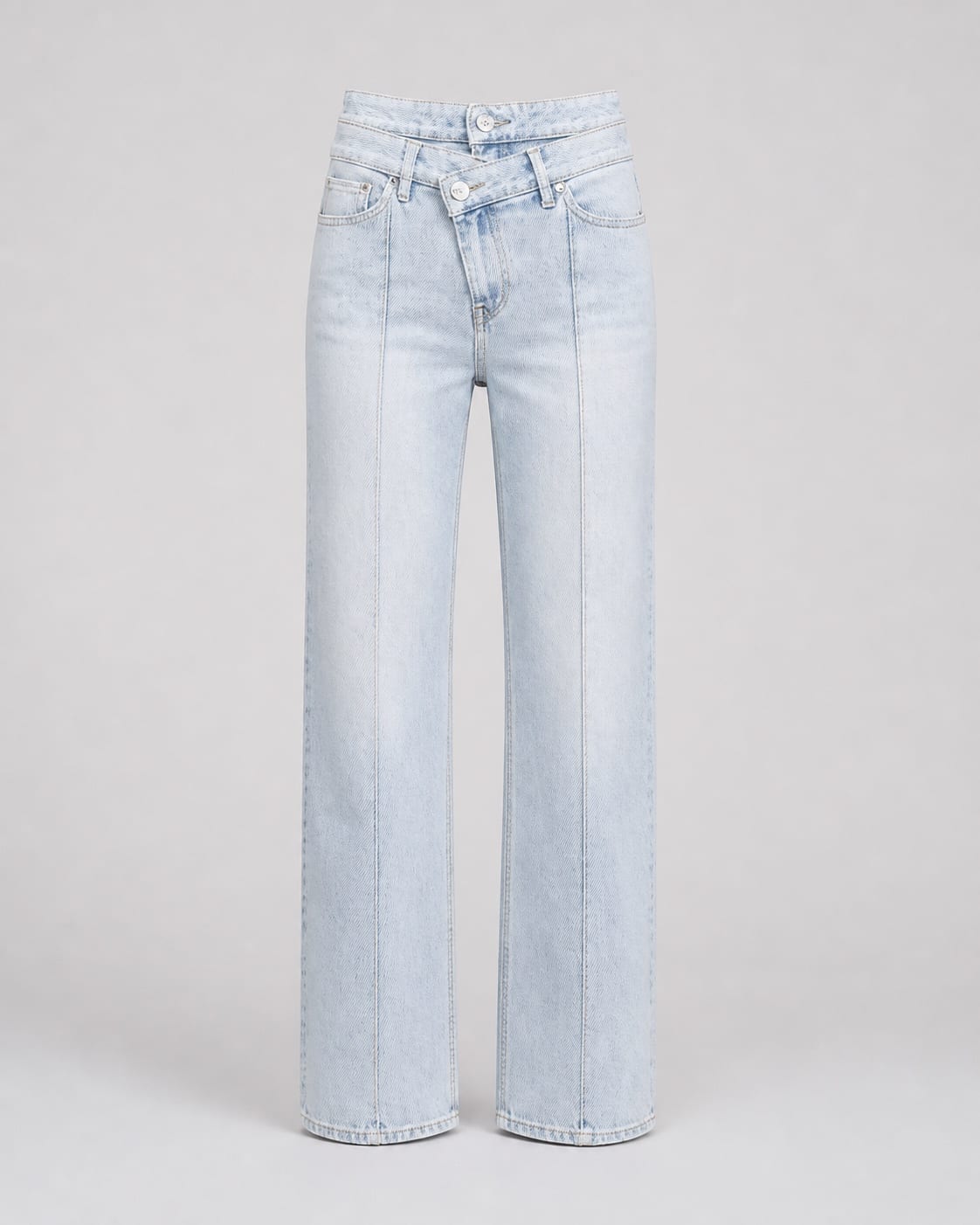 Halo Double-Waist Straight — Studio render