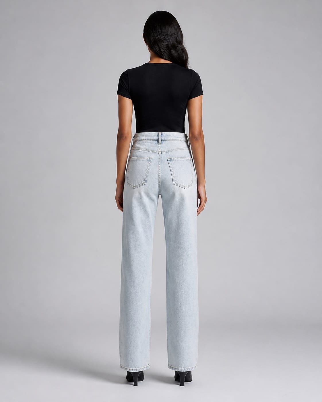 Halo Double-Waist Straight — Back view