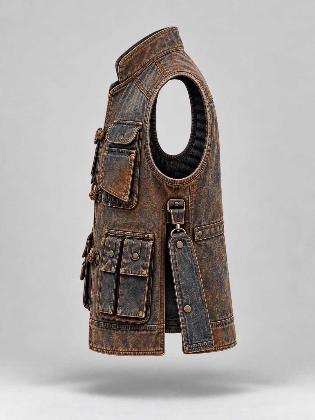 Oxide Ritual Vest — Side view