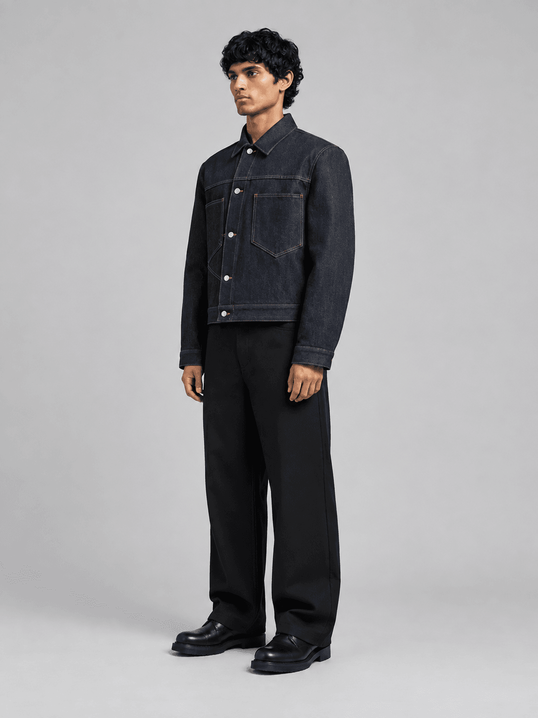 Atlas Raw Jacket — Side view