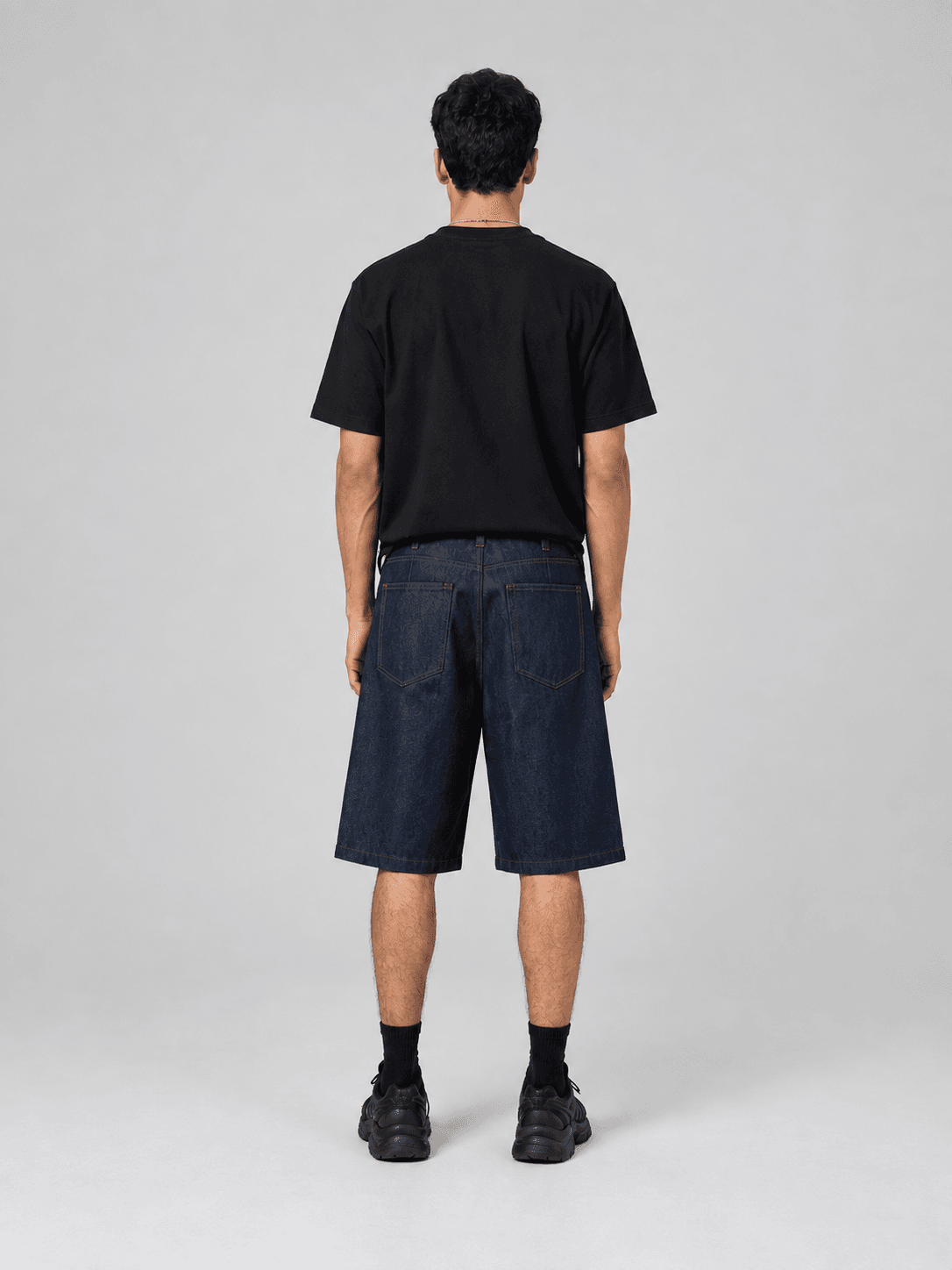 Axis Pleat Short — Back view