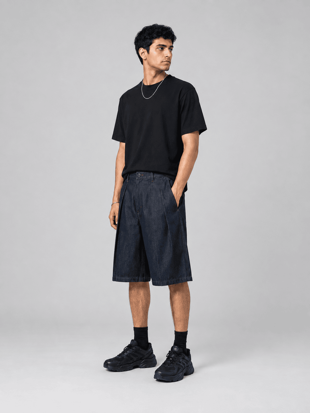 Axis Pleat Short — Side view