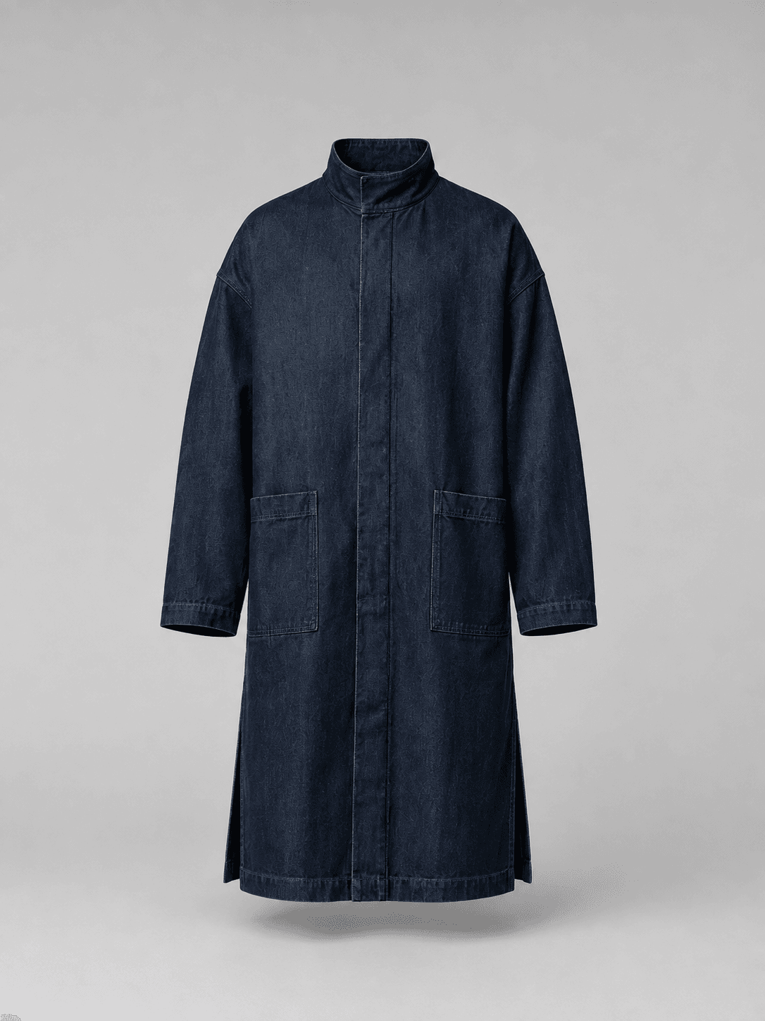 Boundary Longline Jacket — Studio render