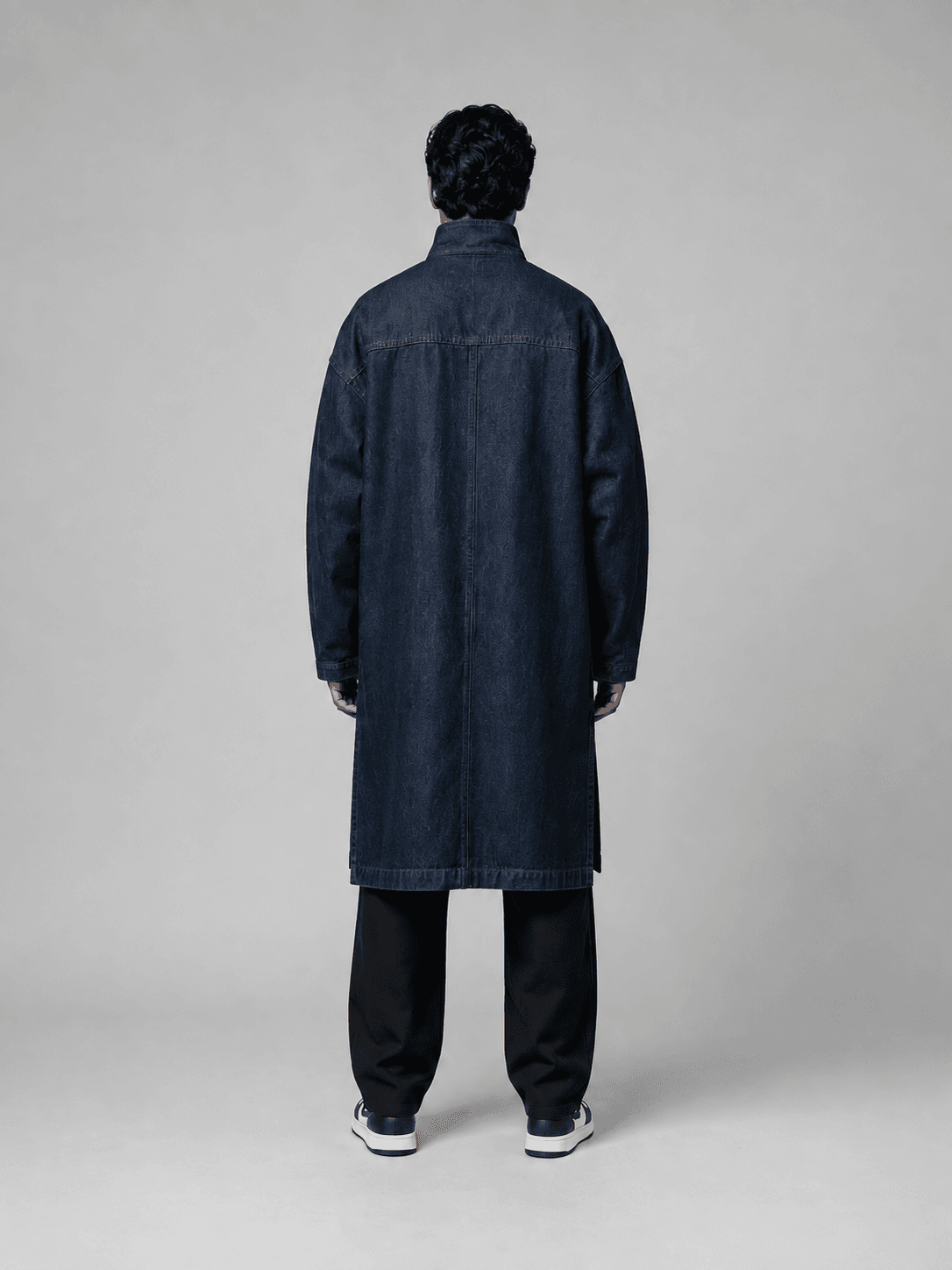 Boundary Longline Jacket — Back view