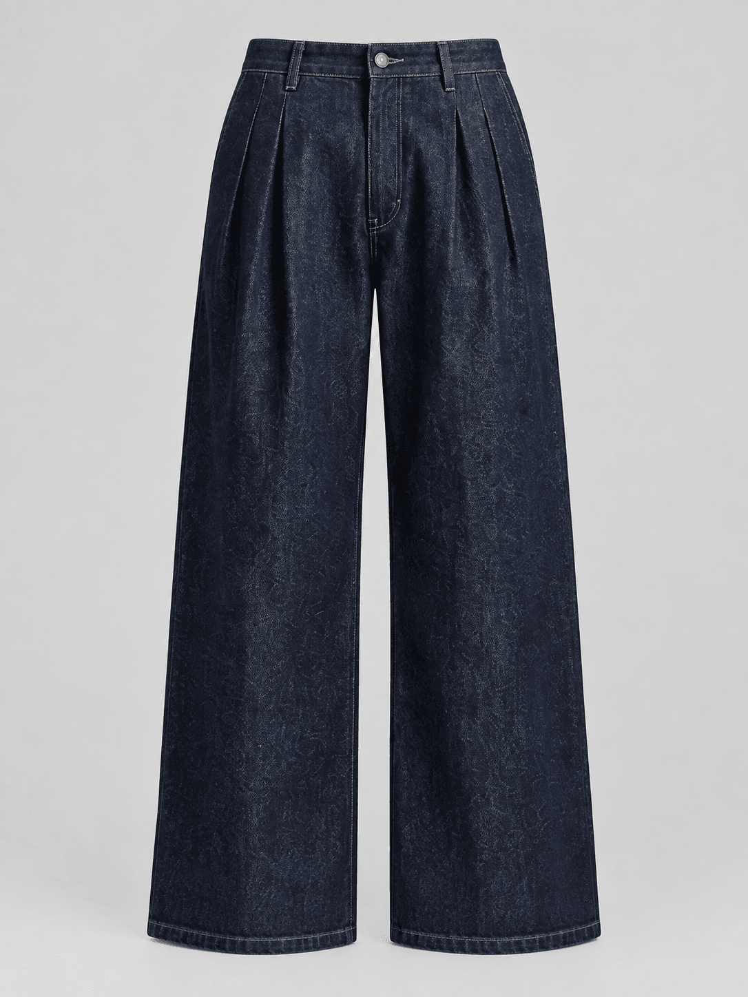 Boundary Pleat Jean — Studio render