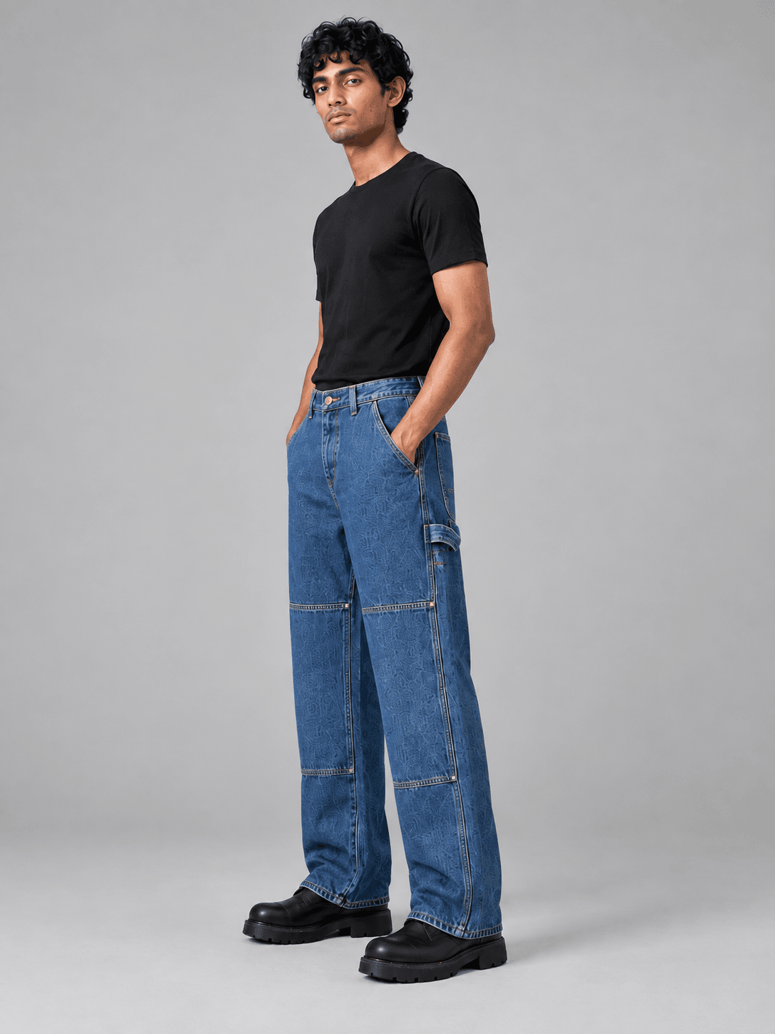 Foundry Carpenter Jean — Side view