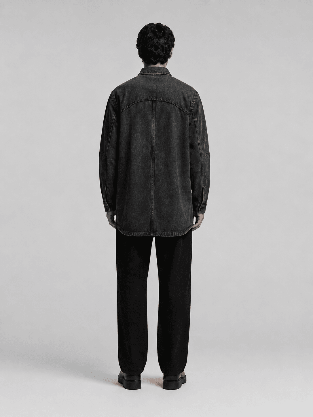 Monolith Overshirt — Back view