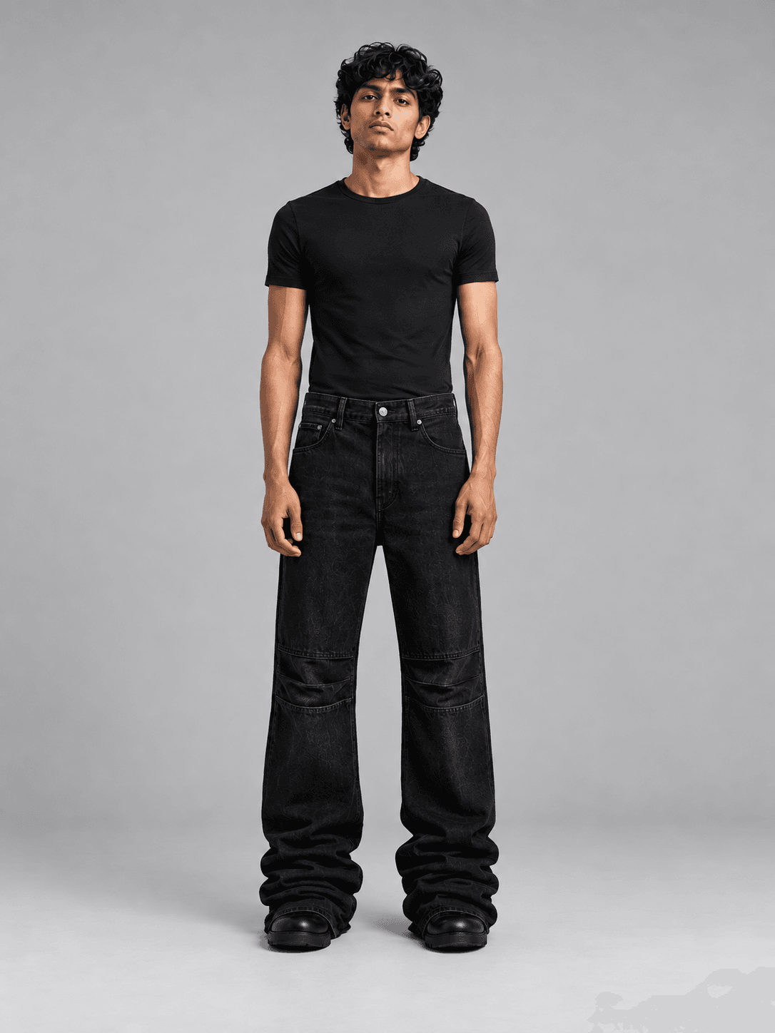 Nightshift Stack Jean — Front view