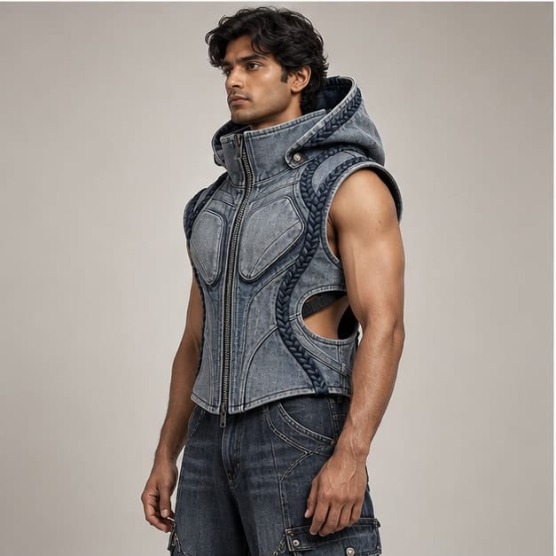 Sentinel Hood Vest — Side view