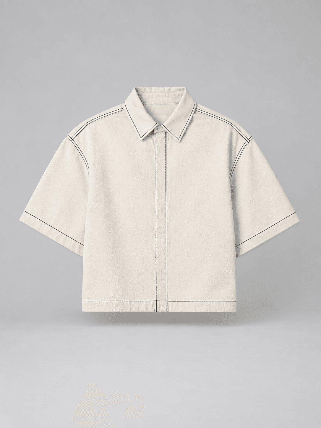 Phase Box Shirt — Studio render