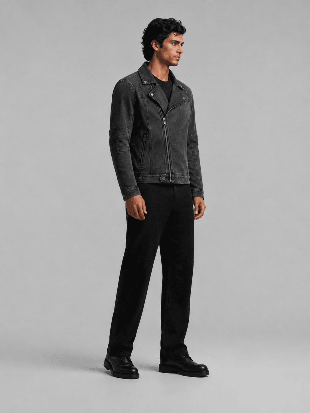 Relay Moto Jacket — Side view