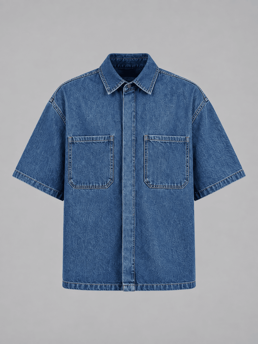 Signal Denim Shirt — Studio render