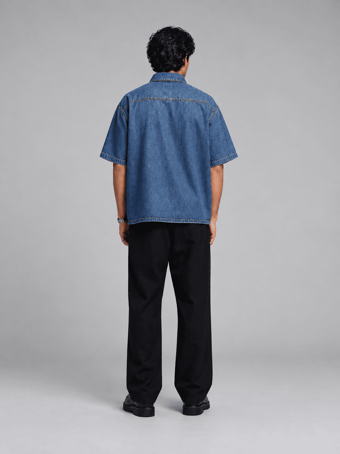 Signal Denim Shirt — Back view