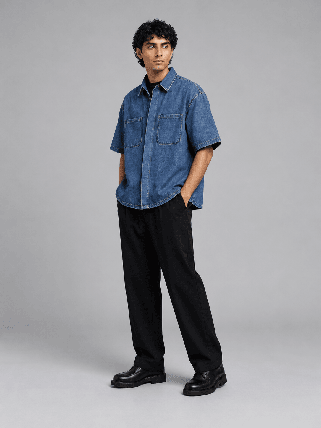 Signal Denim Shirt — Side view