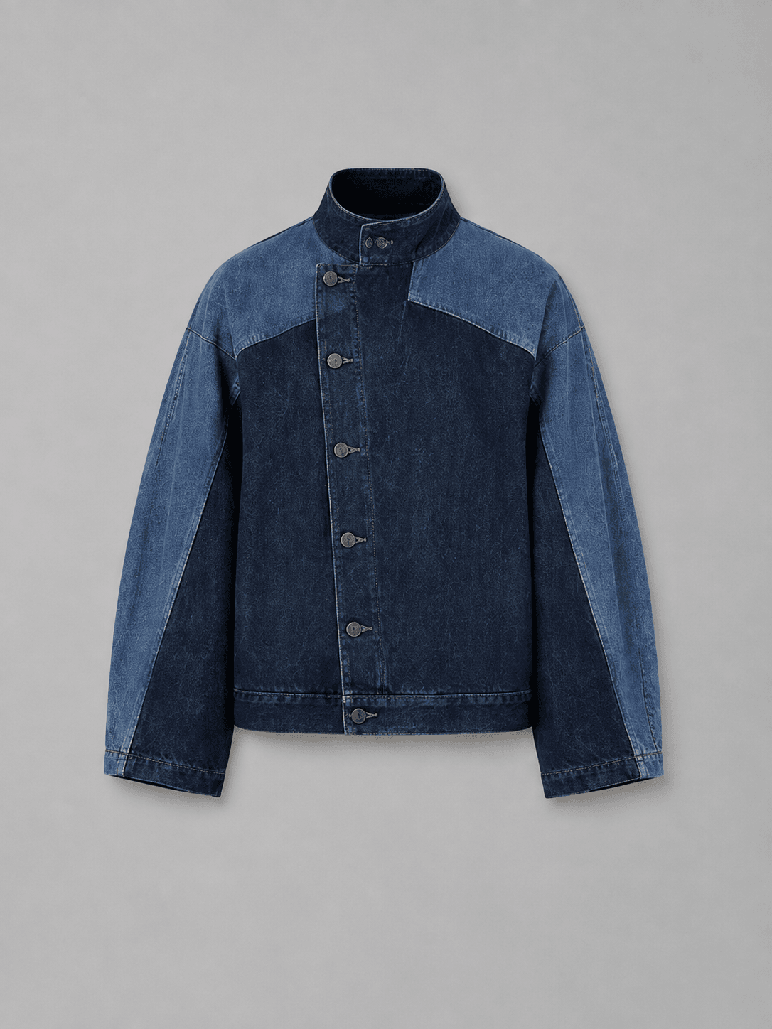 Static Panel Jacket — Studio render