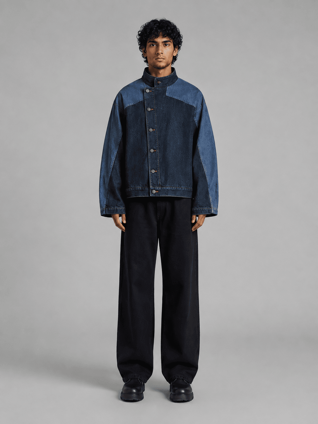 Static Panel Jacket — Front view