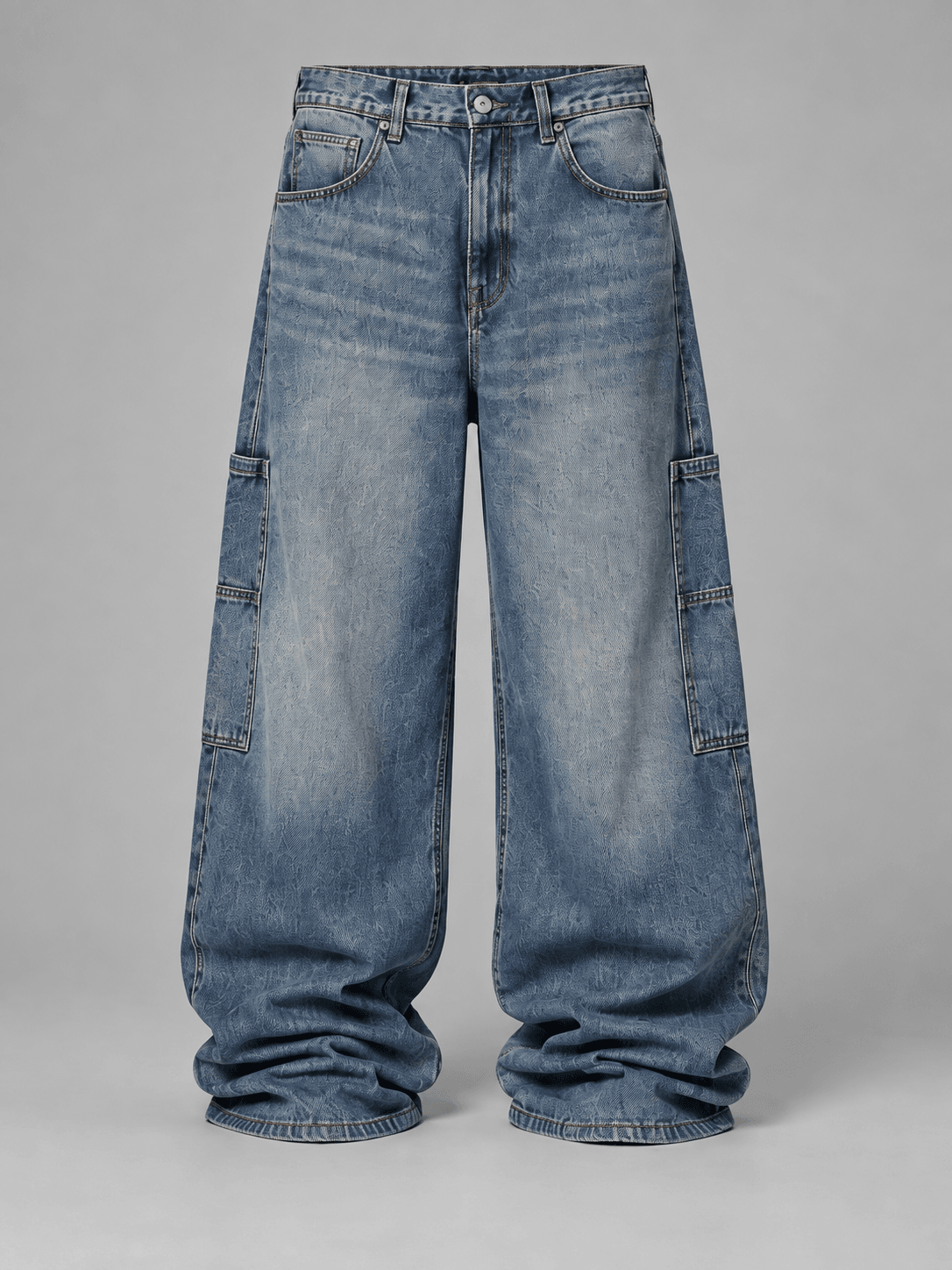 Transit Baggy Jean — Studio render