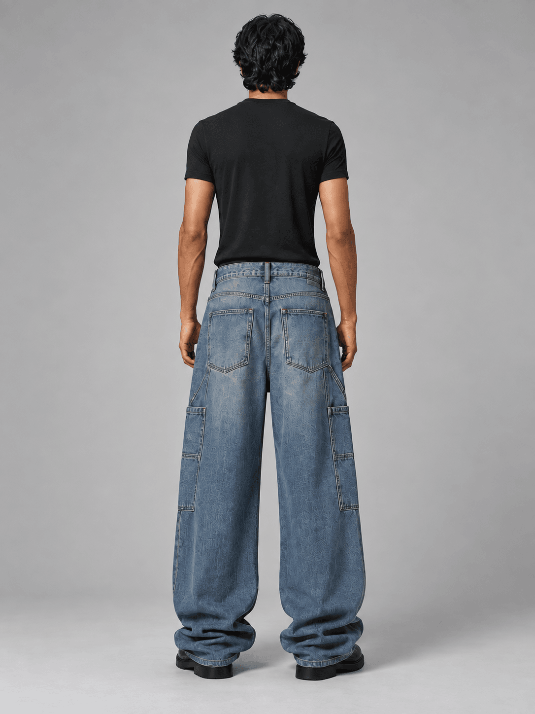 Transit Baggy Jean — Back view