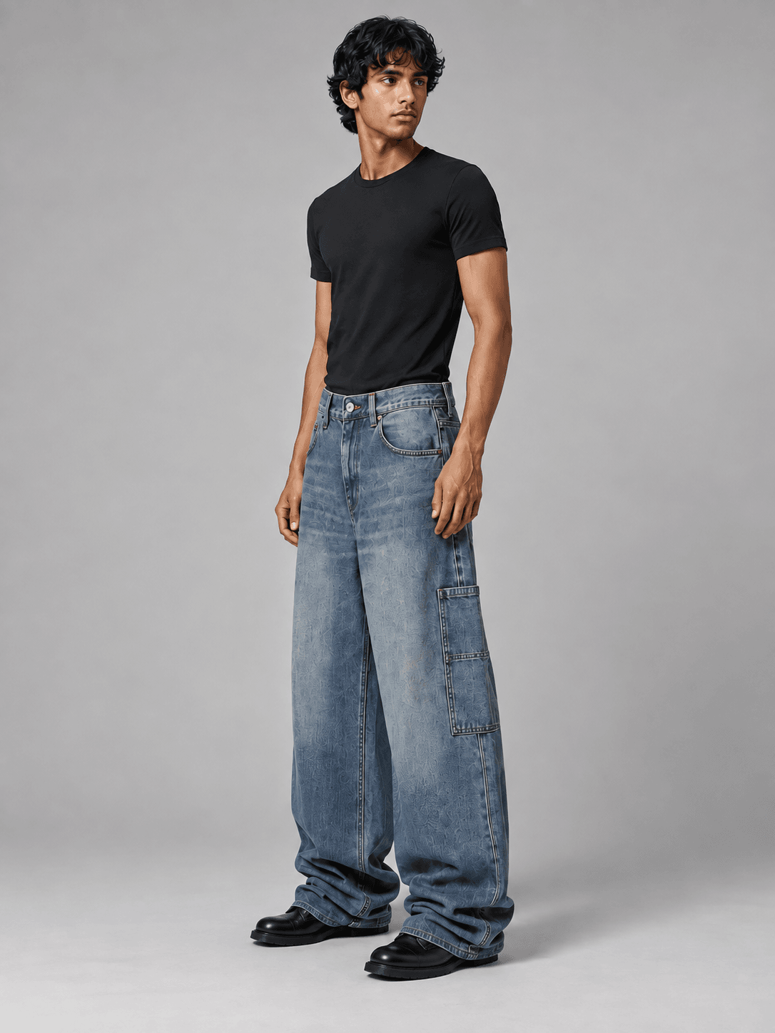 Transit Baggy Jean — Side view