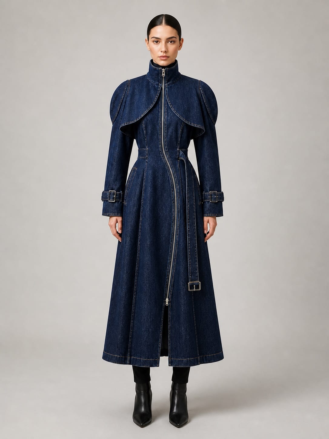 Meridian Zip Trench — Front view