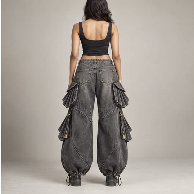 Monsoon Bell Cargo — Back view