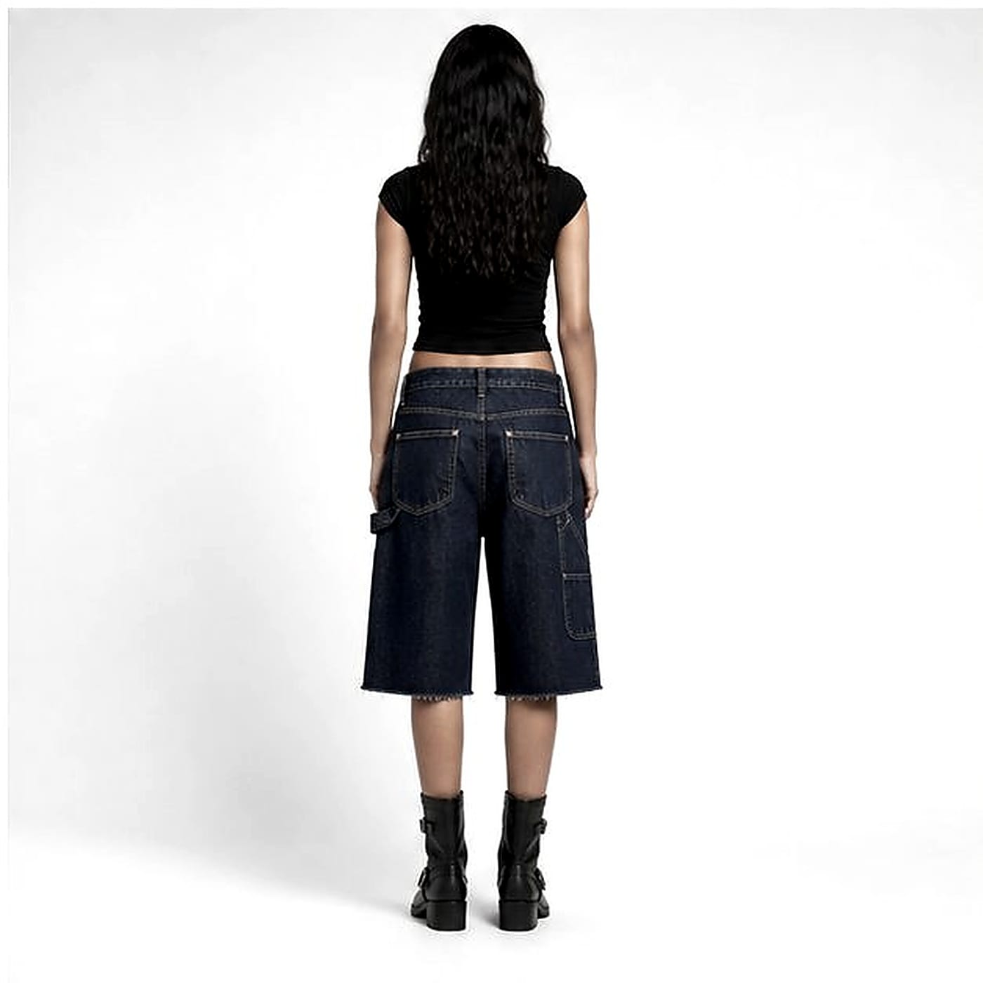 Rebel Frost Jort — Back view