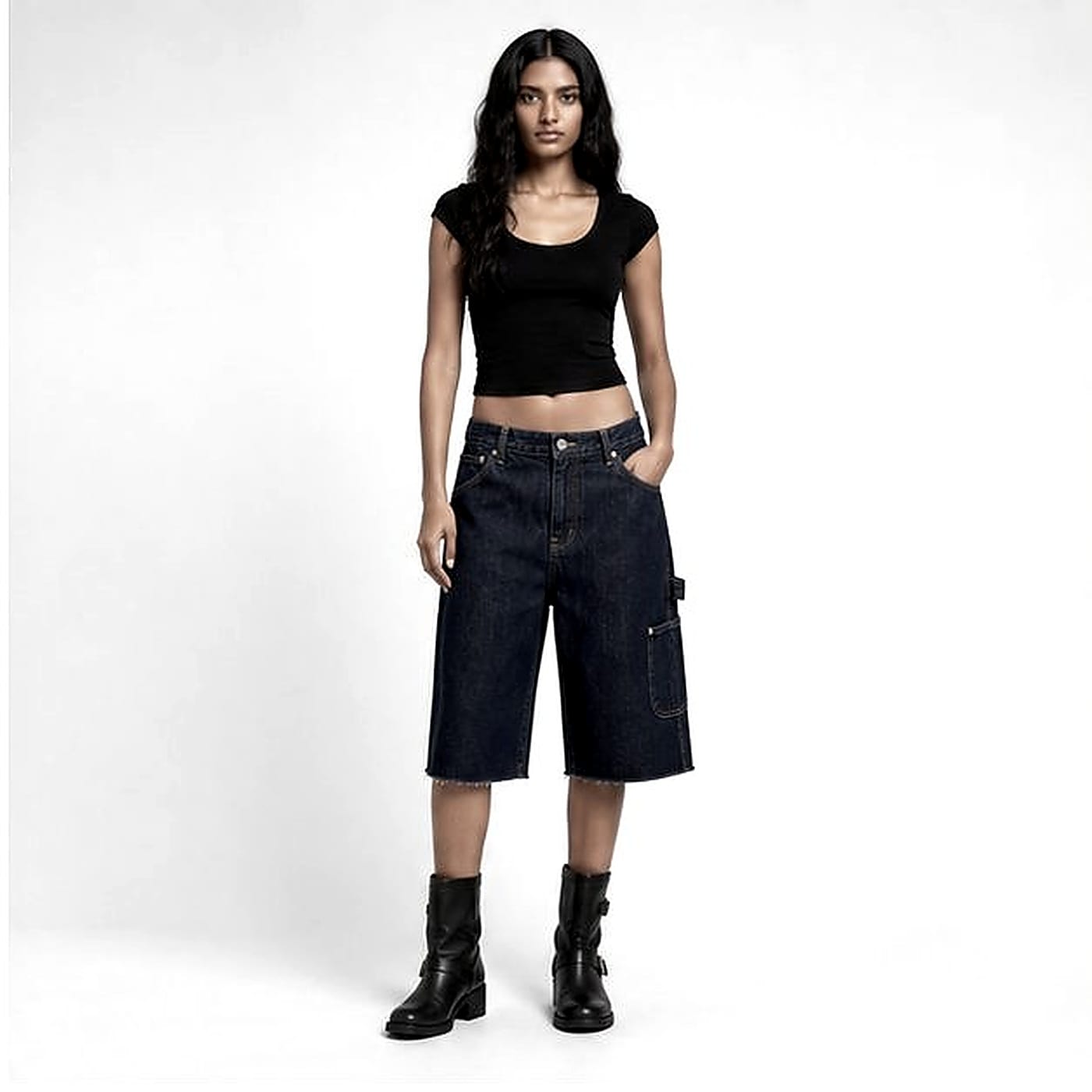 Rebel Frost Jort — Front view