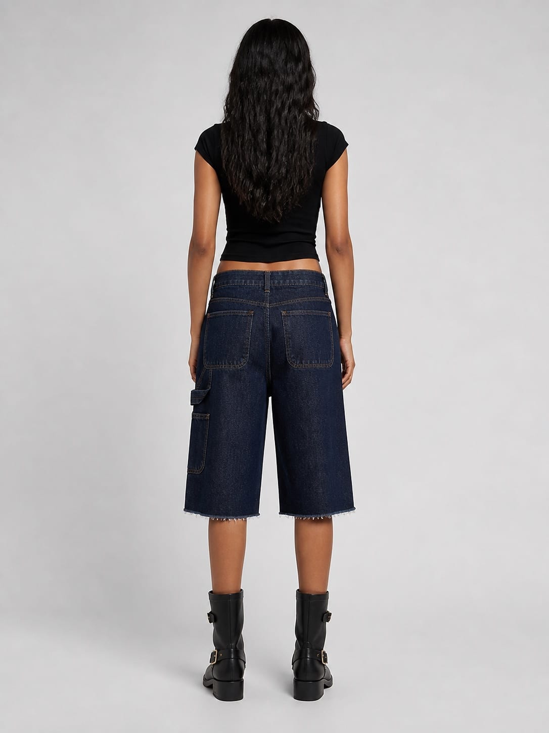 Rebel Longline Jort — Back view
