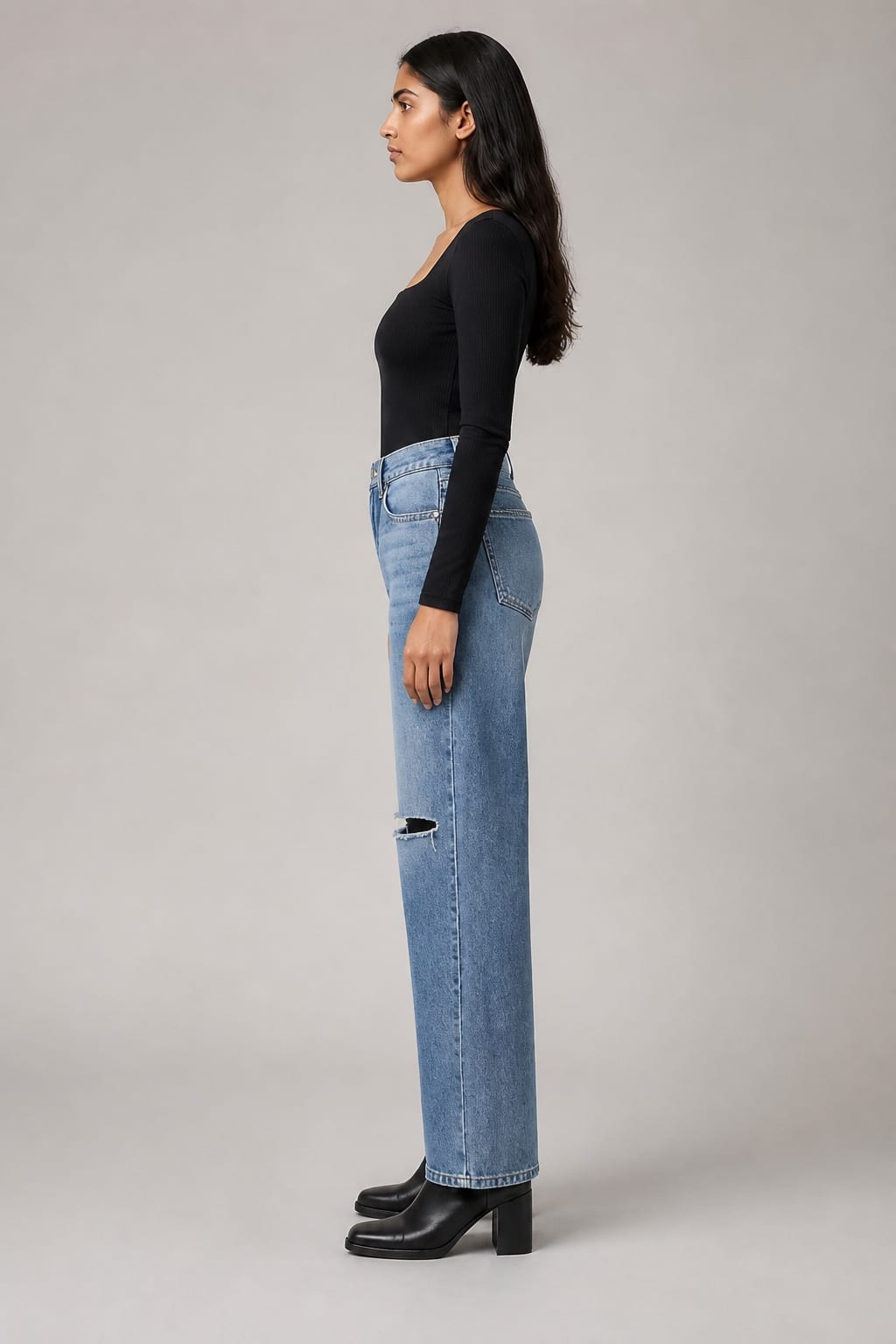 Rift Knee Straight — Side view