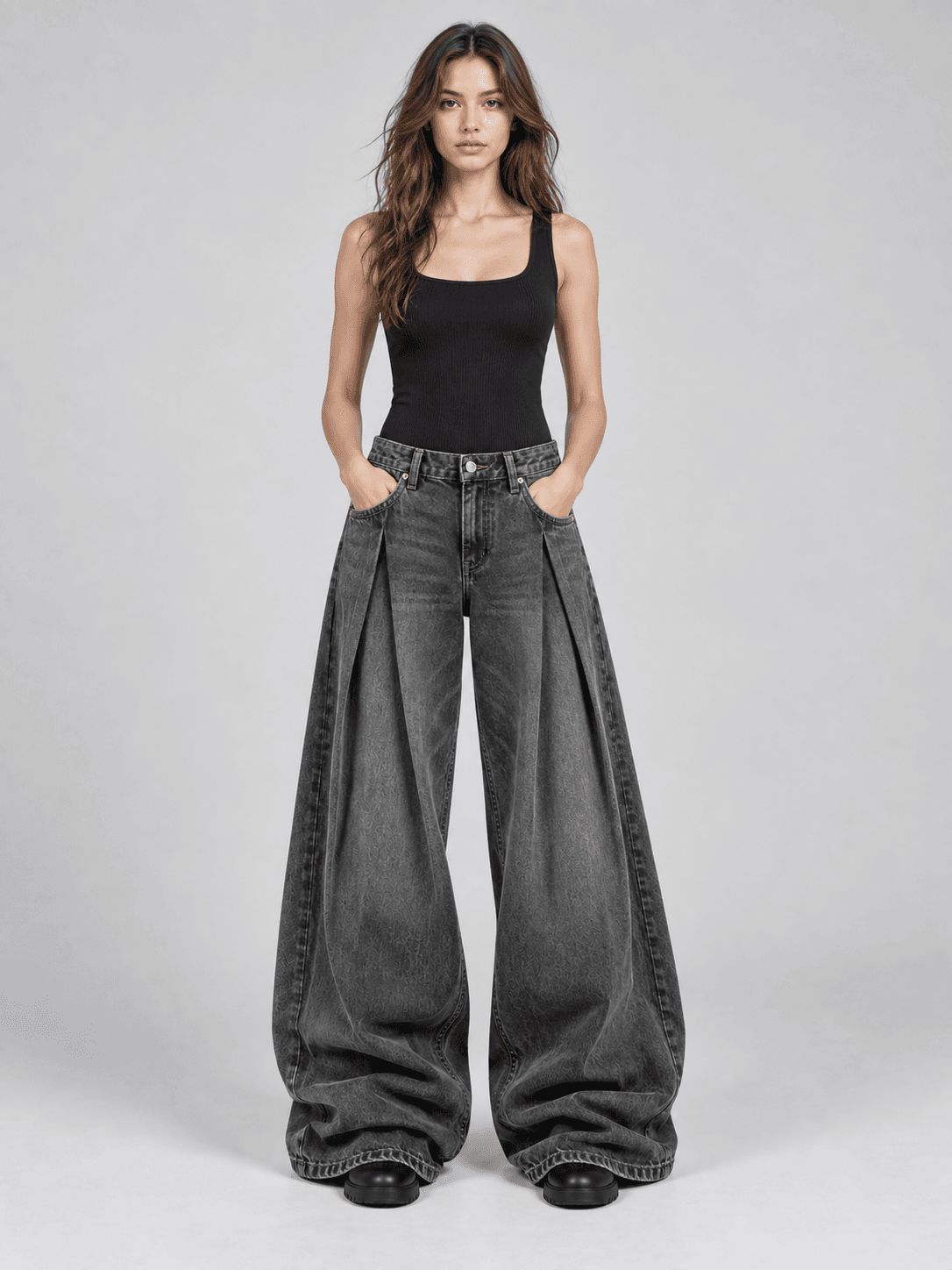 Sonic Pleat Baggy — Front view
