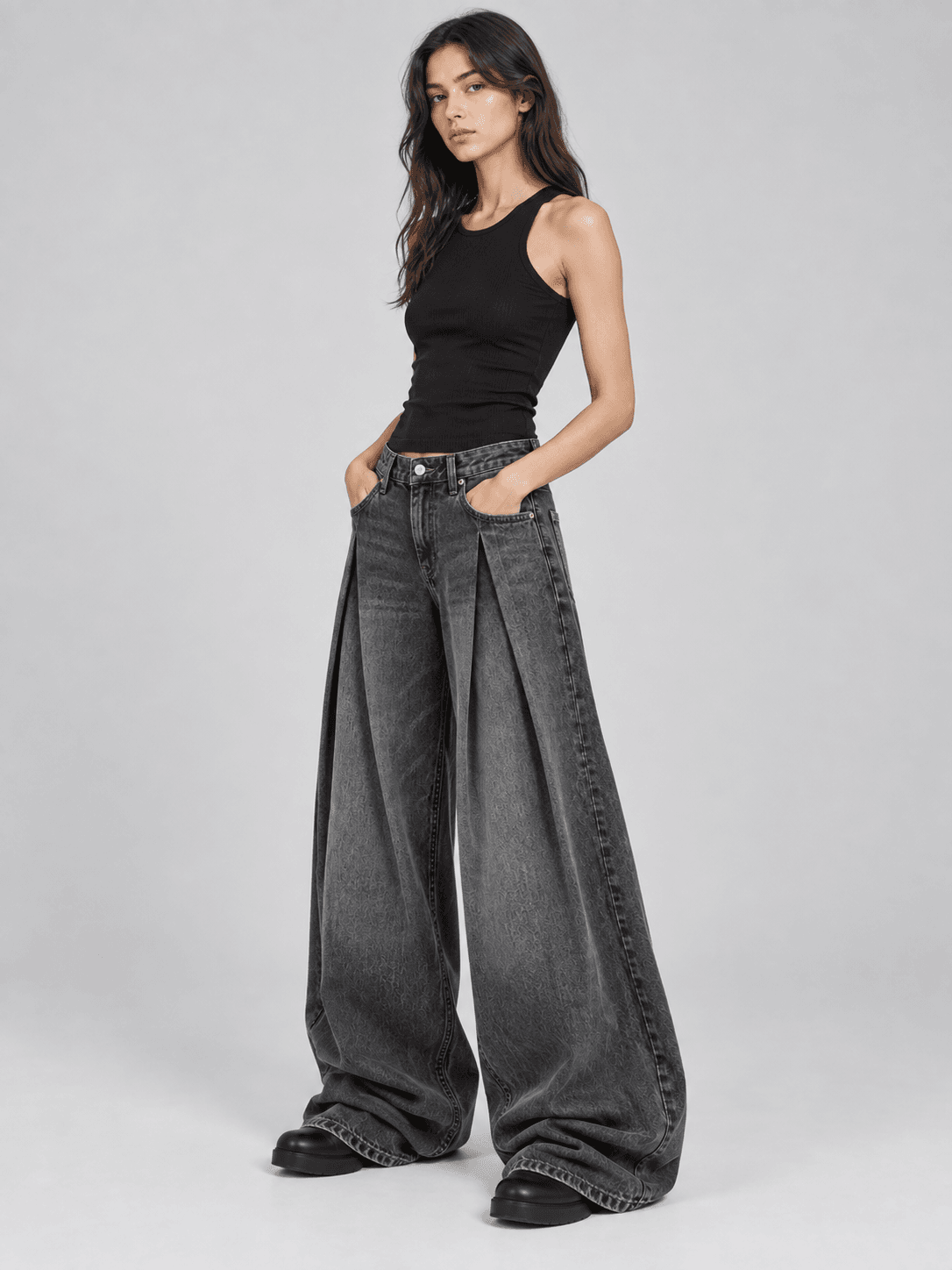 Sonic Pleat Baggy — Side view