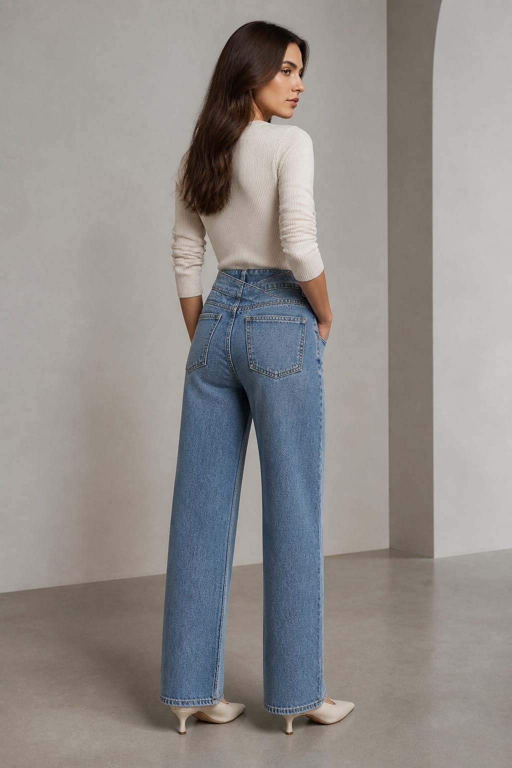 Tideline Wrap Straight — Back view