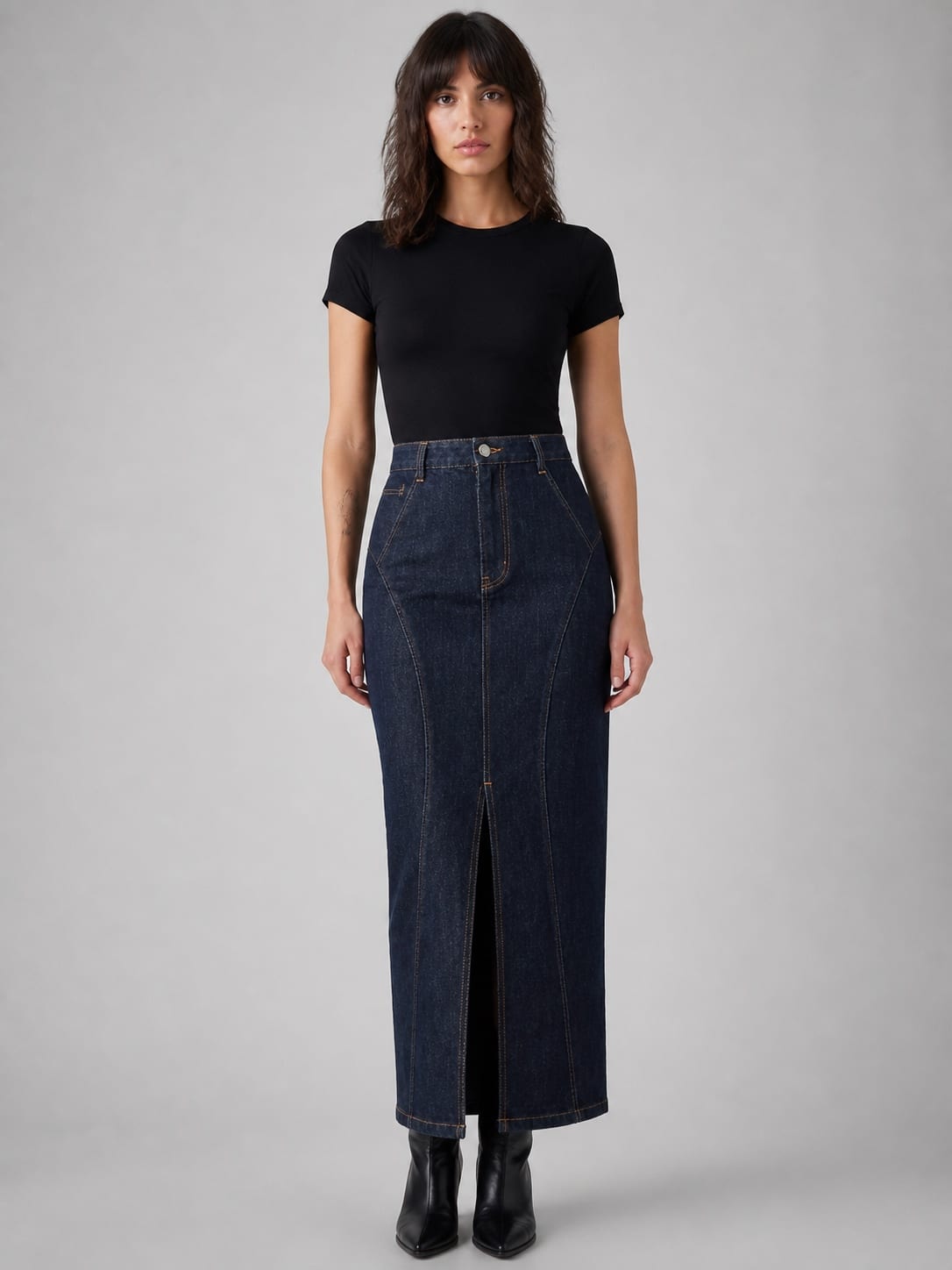 Trace Column Skirt — Front view