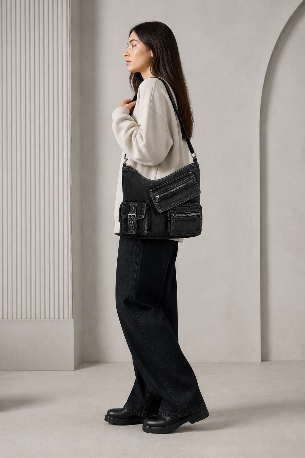 Vector Cargo Bag — Side view