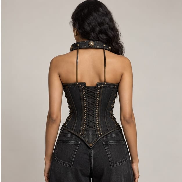Halo Shrine Corset — Back view